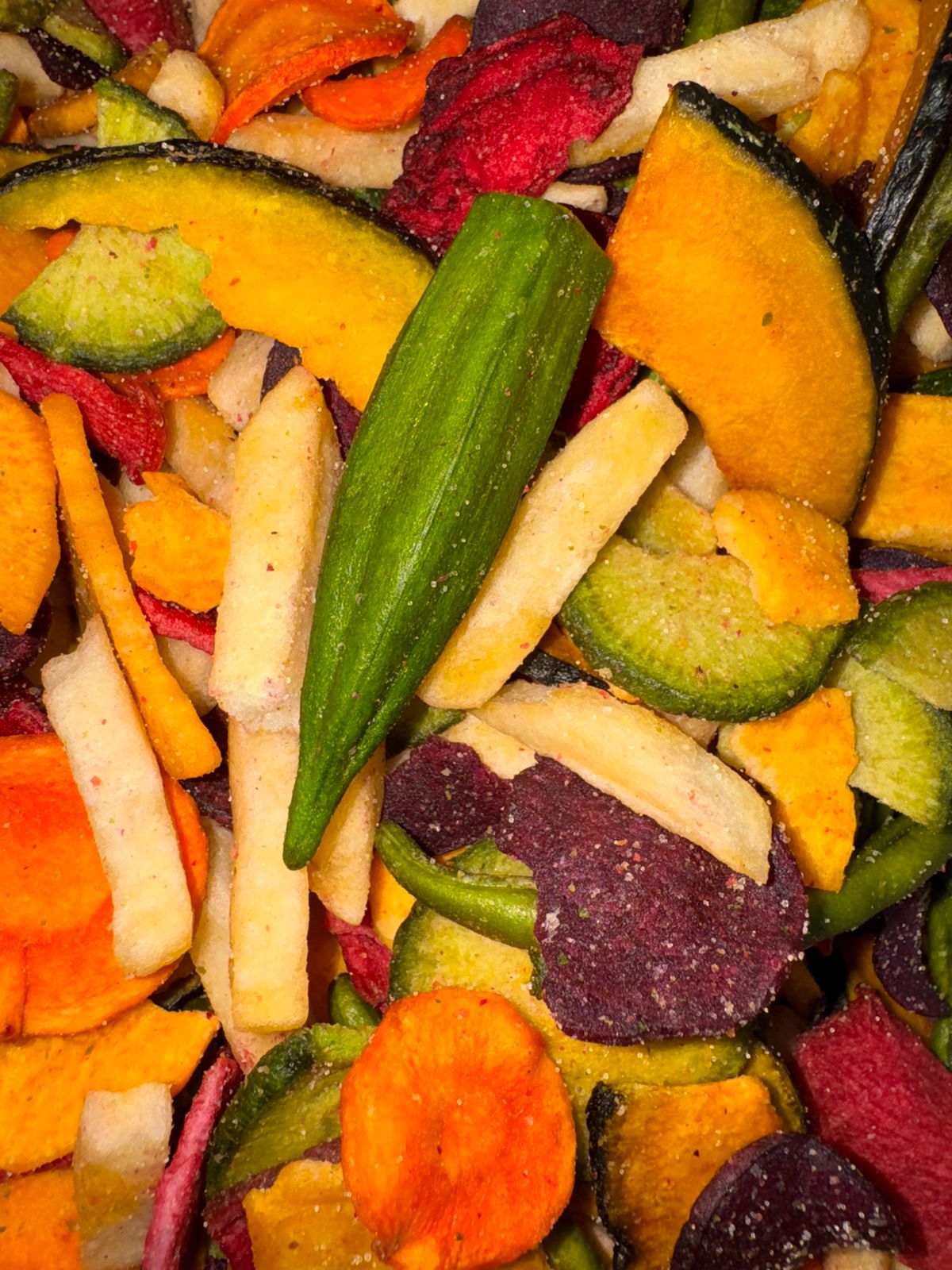 Freezed Dried vegetables 