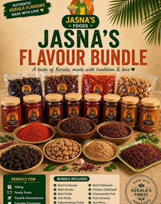 Food delivery service Edappal, Snacks Dum Biriyani Beef Pickle Fried Chiken Pizza &Pasta Edappal, International Food Shipping, Jasna Food Delivery 