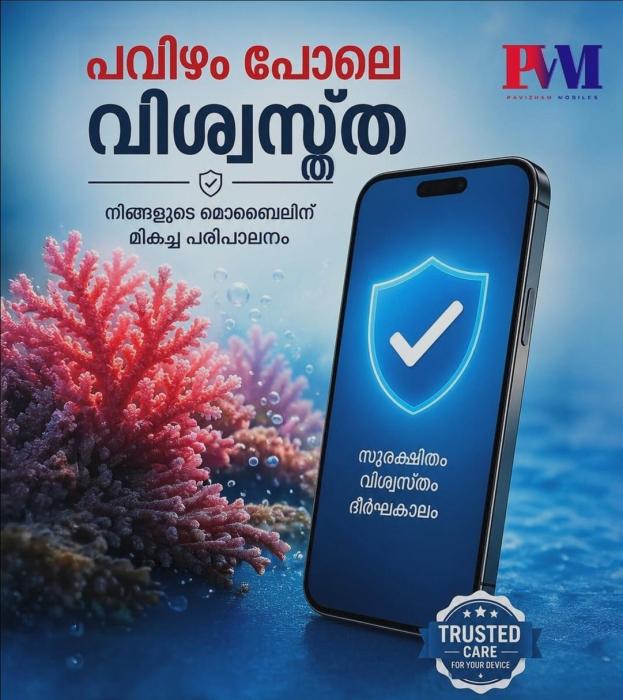 New & used smartphones in Kallachi, Android & iOS sales and services in Kallachi, Mobile accessories in Kallachi, ​Pavizham Mobiles 