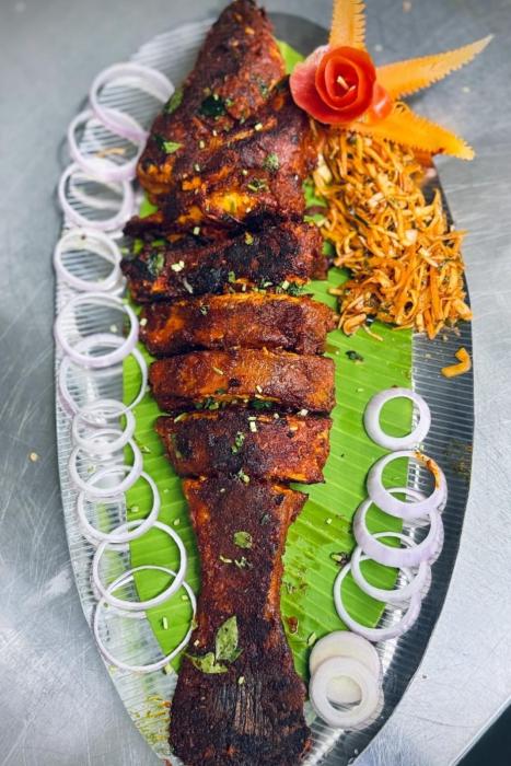Arabic Broasted Seafood restaurant  Pallipuram Cherthala, ​Vanchi Restaurant  