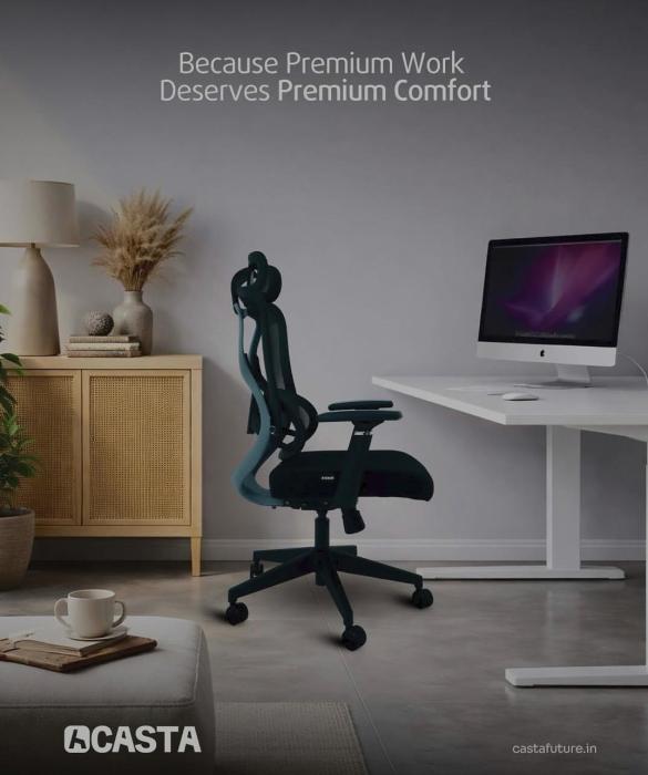 Office Chair Manufacturers  Mavoor Calicut, Professional Office Chairs Calicut, Executive High-Back Chairs Calicut, ​Casta Future 