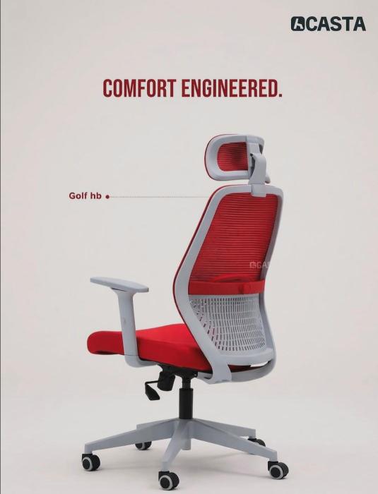 Office Chair Manufacturers  Mavoor Calicut, Professional Office Chairs Calicut, Executive High-Back Chairs Calicut, ​Casta Future 