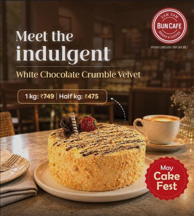 ​ZamZam Bun Cafe Nandancode Thiruvananthapuram, Bread & Coffe cafe ​Nandancode, Biscoff bun cheesecakes  Butter Cookie Bun and pastry shops 