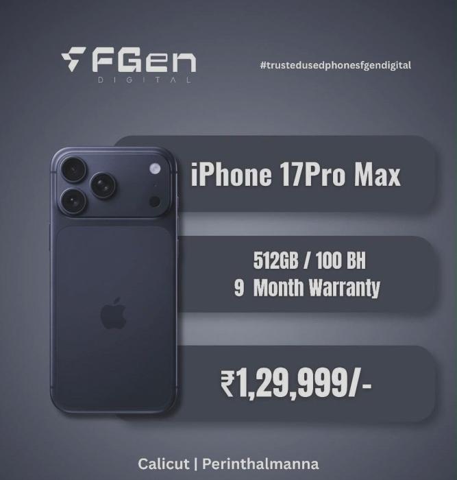 Trusted pre-owned phone store Calicut and Perinthalmanna, Used iPhone dealers in Calicut and Perinthalmanna, ​FGen Digital  Calicut and Perinthalmanna