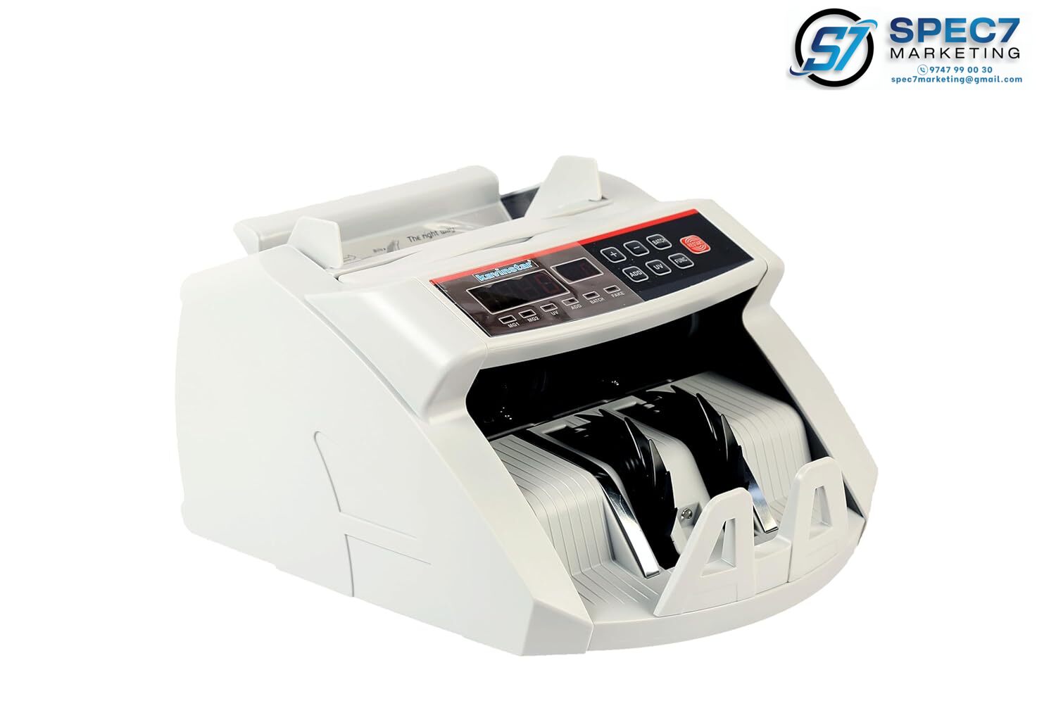 Kavinstar Cash Counting Machine UV, MG, IR Fake Note Detection Model VC 2108