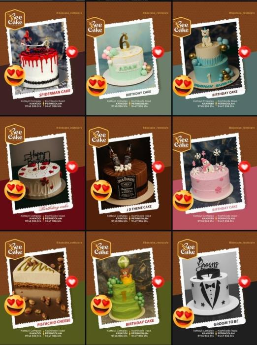 ​Custom cakes shop Pergolam Kakkodi Kuttikkatoor, Desserts shop in Pergolam Kakkodi Kuttikkatoor, Cake Delivery ​Pergolam Kakkodi Kuttikkatoor, Bee Cake 