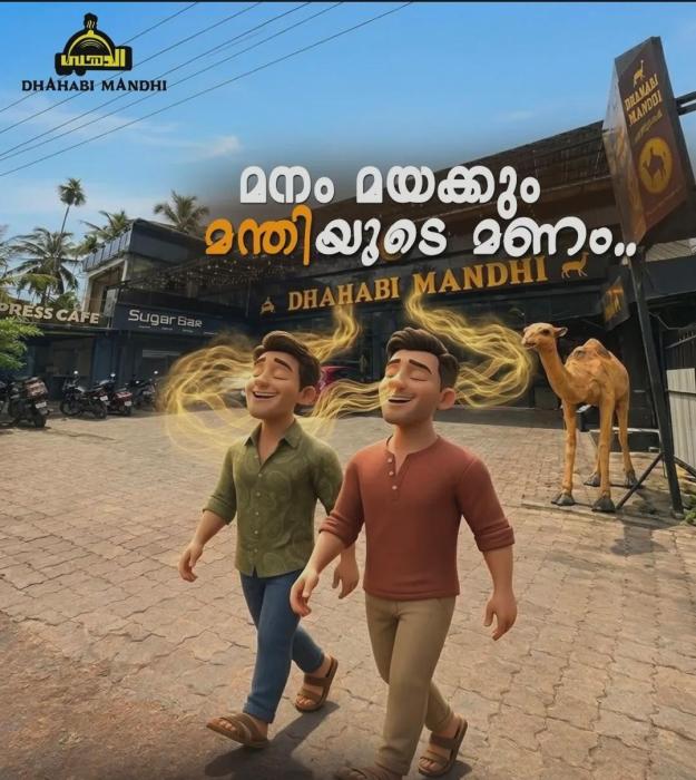 Mandhi restaurant  in Kanhirode Kannur, family restaurant in Kanhirode Kannur, Dhahabi Mandhi   
