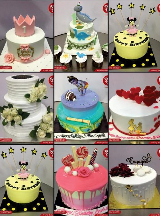 Bakery in Kannur, ​Cake shop in Kannur, Custom cake designers in Kannur, ​Live bakery in Kannur, Premium bakery in Kannur, ​Bake Story 