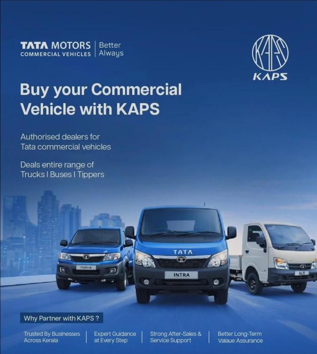 ​Tata Motors dealer Pattarkulam Manjeri, Commercial vehicles spare parts sales in Pattarkulam  Manjeri, Kaps Motors 
