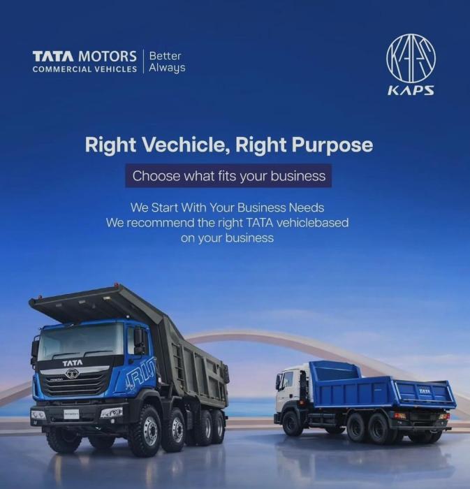 ​Tata Motors dealer Pattarkulam Manjeri, Commercial vehicles spare parts sales in Pattarkulam  Manjeri, Kaps Motors 