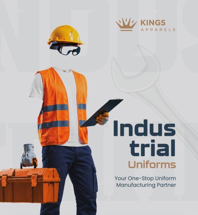 ​Uniform manufacturer in Tirupur, industrial uniform manufacturer in Tirupur, school uniforms manufacturer in Tirupur, Kings Apparels 