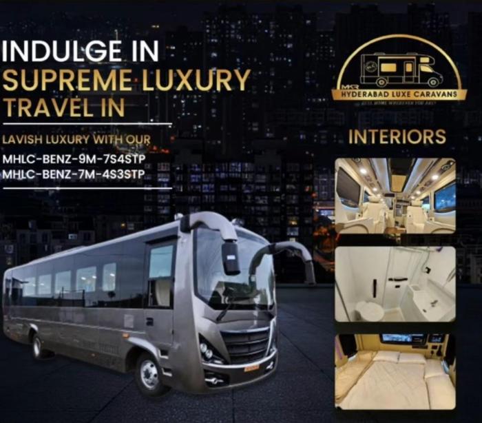 Caravan manufacturer in Hyderabad, ​Caravan rentals in Hyderabad, Premium Finishing Caravan Builders in Hyderabad, ​MKR Hyderabad Luxe Caravans