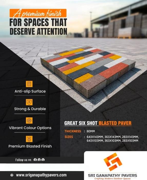 Interlock manufacturer in palladam chennai,Paver blocks manufacturer in palladam chennai, Sri Ganapathy Pavers 