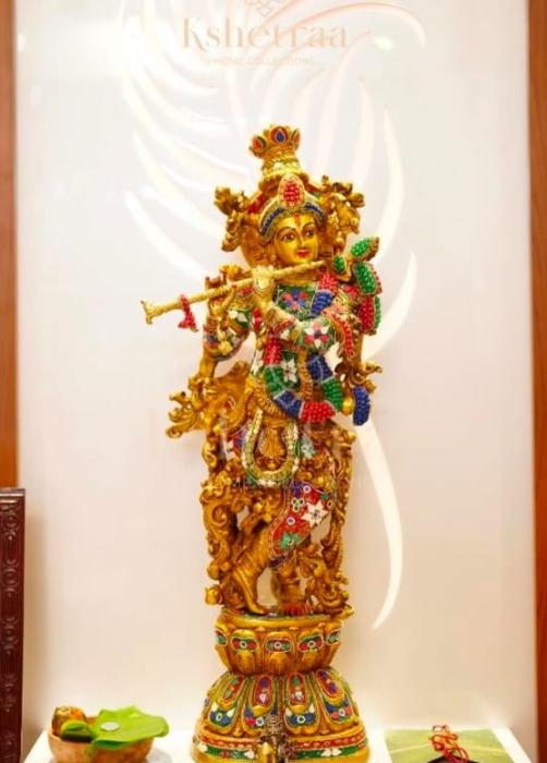  Home Decor in perumbavoor,Festive  Pooja room decor in perumbavoor,Antique brass items  in perumbavoor,Kshetraa Home Collections 