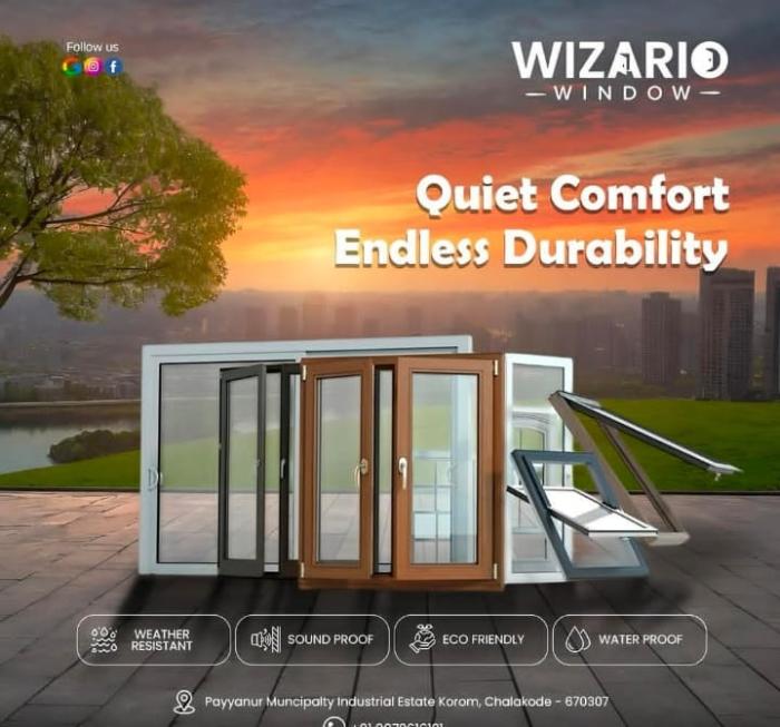  Windows Doors in payyanur,Window installation service in payyanur,UPVC Windows and Doors in payyanur, Wizario Windows & Doors 