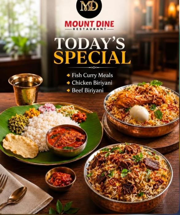  Restaurant in Nottamala Mannarkkad,Mount Dine Restaurant 